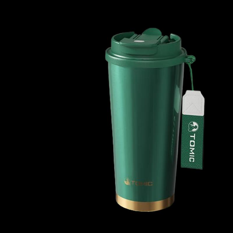 TOMIC Portable Insulated Coffee & Water Bottle