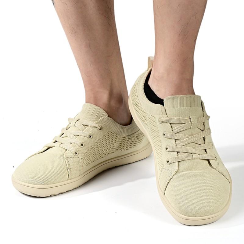 Women's Minimalist Walking Shoes Men Wide Toe Box Barefoot Shoes Zero Drop Sneakers Arch Support Breathable Tennis Couples Shoes