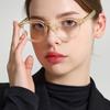RECLOW RECLOW LAND TEMPLE NO.3 BEIGE Acetate Glasses
