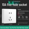 Ruidetai Surface-Mounted Five-Hole Socket Panel