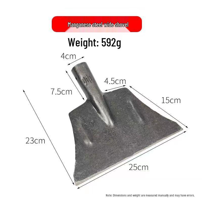 

Manganese Steel Ice Shovel & Snow Pusher: Double-Bar Road Snow Removal and Ice Breaking Tool