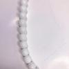 8mm Glossy Porcelain Crystal Beads for Handmade DIY Earrings & Bracelets