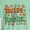 The Life Of A Teacher Shirt, Cute Teacher Shirt, Back To School Shirt, Eras Tees, In My Showgirl Era, Teacher Outfits, Teacher Gifts, Love