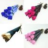 Schöne künstliche Rosenseife Blume Einzelnes Bouquet für einzigartige Geschenke und Wohnaccessoires