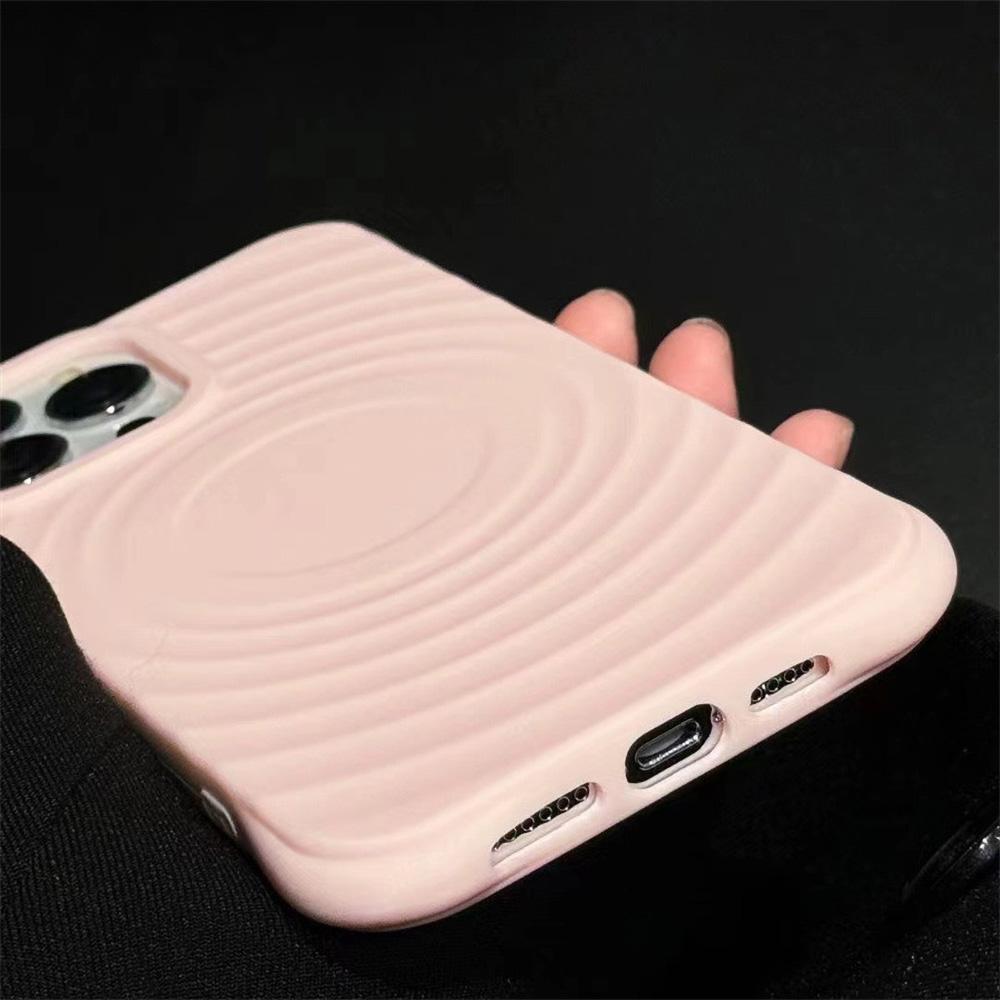 Magnetic Wireless Charging Phone Case For iPhone 17 Pro Max 17 Air 15 13 14 12 11 Pro Case Silicone For Magsafe Protection Cover