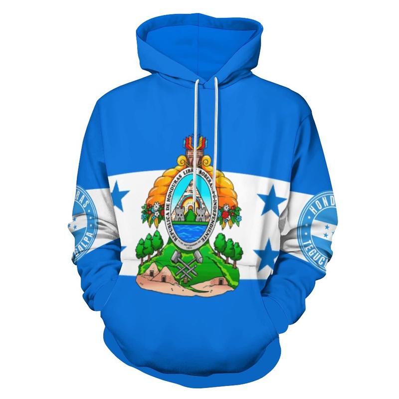 Haiti Nation Flag Men's Women's Sports Hooded Pullover Fashion 3D Print Spring And Autumn Winter Casual Hoodie Loose Sweatshirt