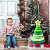 2026 New Diy Button Snowman Ornament Kit Fun Christmas Button Decoration Craft Kit Christmas Tree Hanging Decorations