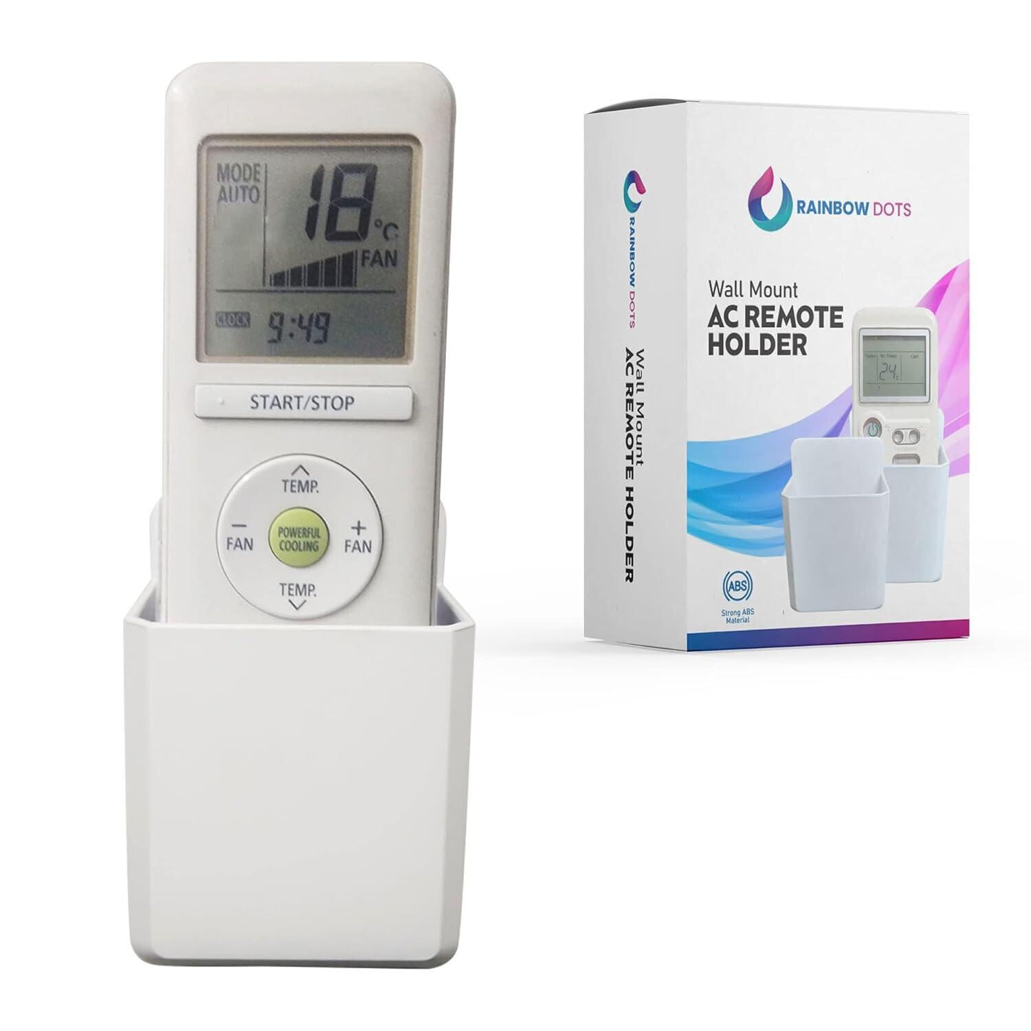 

@ Rainbow Dots Conditioner AC Remote Wall Holder Stand g025 Zr-2537-60%Off