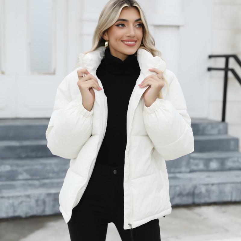 Осень-зима с длинными рукавами и полувысоким воротом на молнии — фото 4