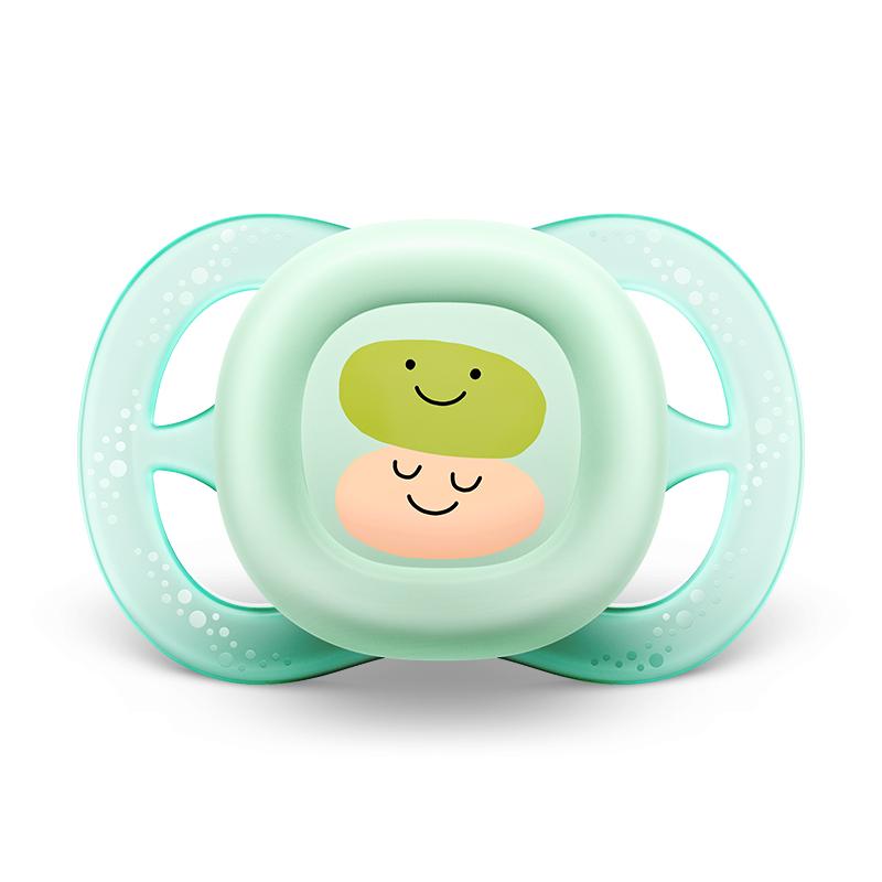 Philips Avent Newborn Soothing Pacifier Soothing Pacifier-Glow Design