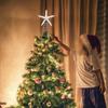 Christmas Gathering Christmas Tree Decoration Festive Decoration Charming Star Shape Easy Attachment For Christmas Tree