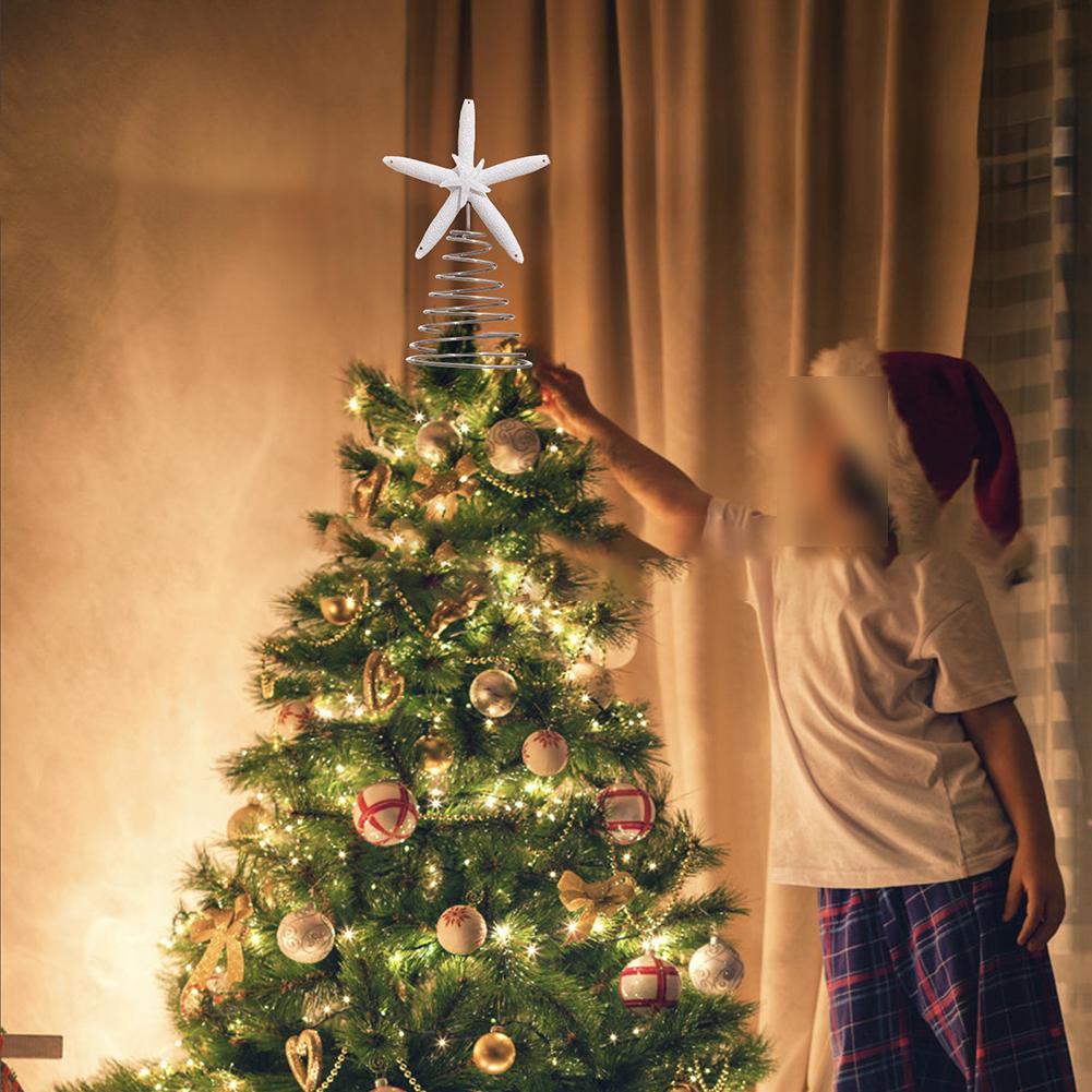 Christmas Gathering Christmas Tree Decoration Festive Decoration Charming Star Shape Easy Attachment For Christmas Tree