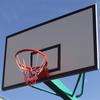 Durable Slam Dunk Basketball Net: High-Quality, Thickened Polyester Nylon In Classic Red, White, Blue Colors.