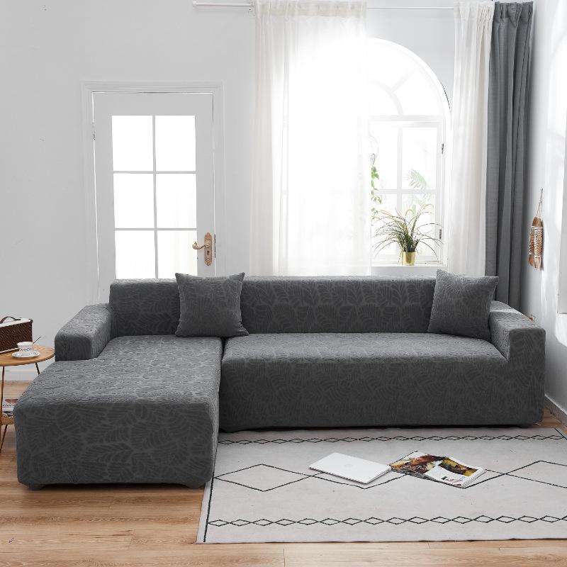 

Эластичный чехол для дивана, современный минималистичный чехол для дивана, однотонный тканевый чехол для дивана, полное полотенце, нескользящий чехол для дивана 90~140CM