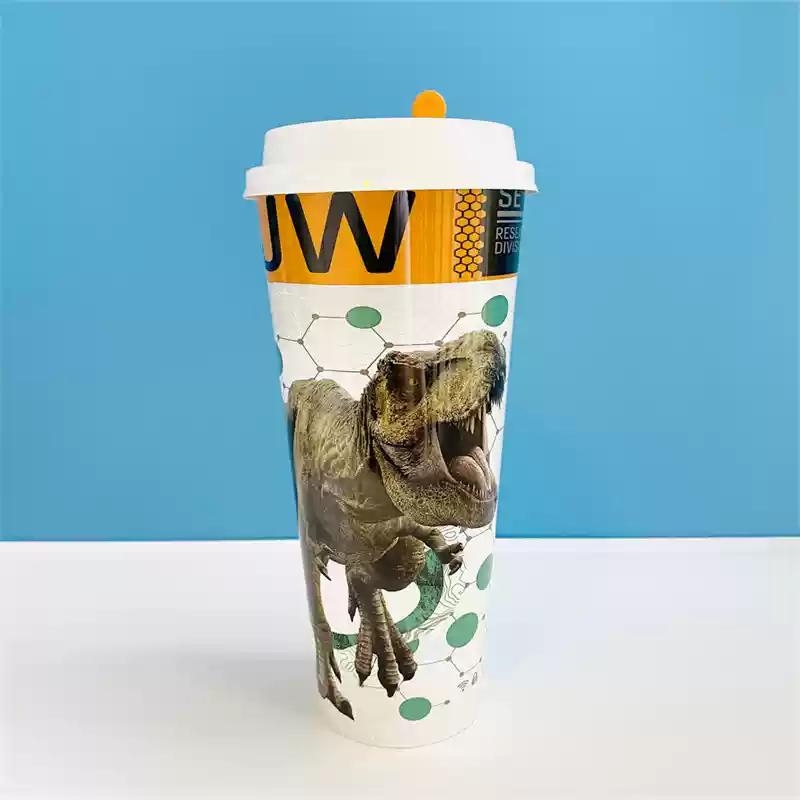 

Official Blue Dino Mug - Tyrannosaurus Rex Toy Cup With Dinosaur Egg Popcorn Bucket Movie Merchandise