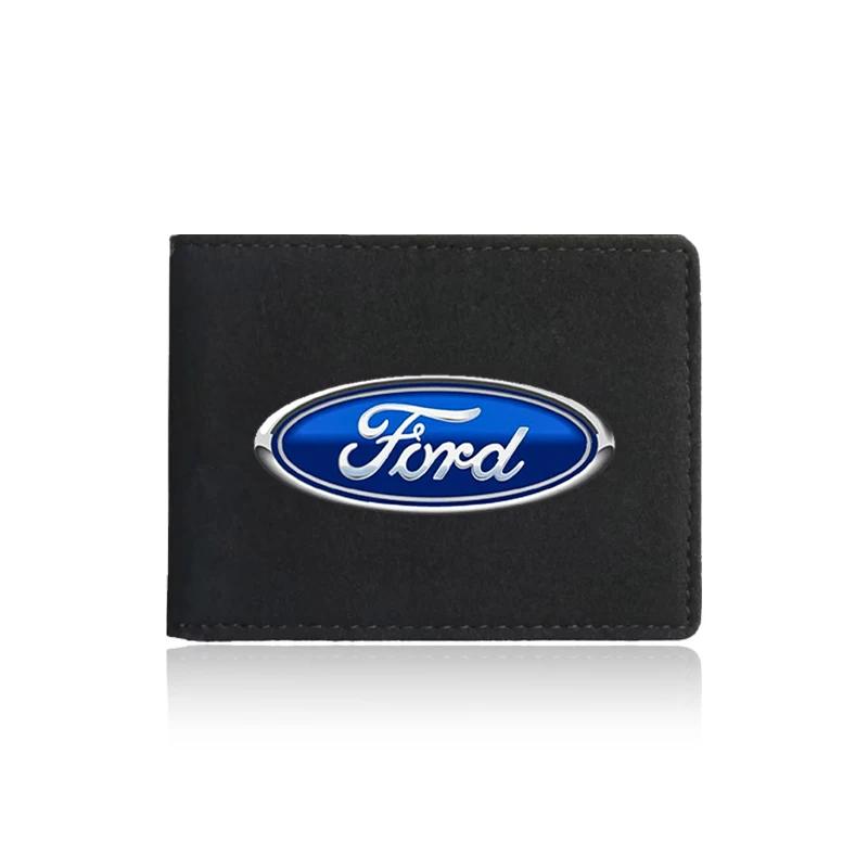 

Car Sticker 1Pcs Portable Car Driver License Holder PU Leather Card Bag For Ford Raptor Fiesta Focus 2 3 4 Mondeo Ecosport Musta