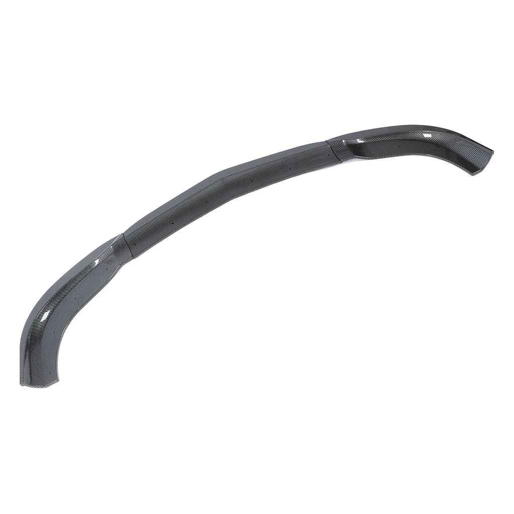 3Pcs Front Bumper Lip Spoiler Splitter Sporty Look Front Lip Spoiler Splitter Protector for C-Class W204 Pre-Facelift C63   2007 to 2010
