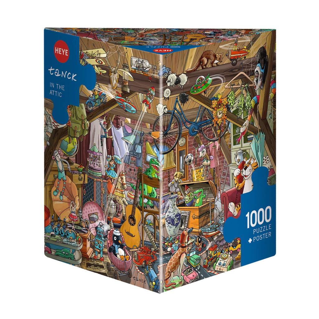 1000dílné puzzle HEYE 29885 Birgit Tanck v podkroví