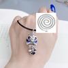 Chinese Lion Dance Pendant Necklace With Tassel Bell Coin Charm Unisex Vintage Style Jewelry