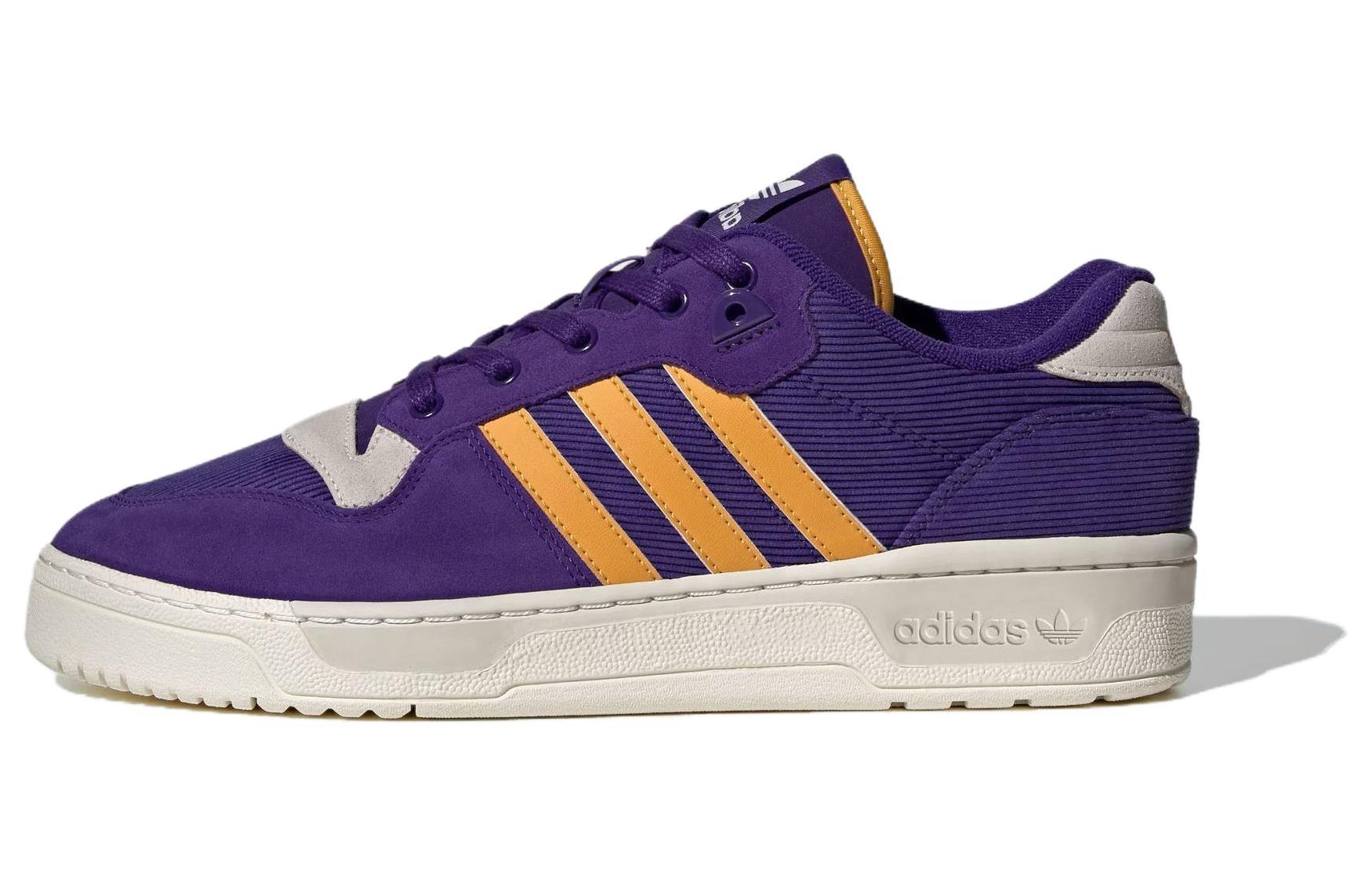 adidas originals Rivalry Low Collegiate Purple Preloved Yellow ID8387 44