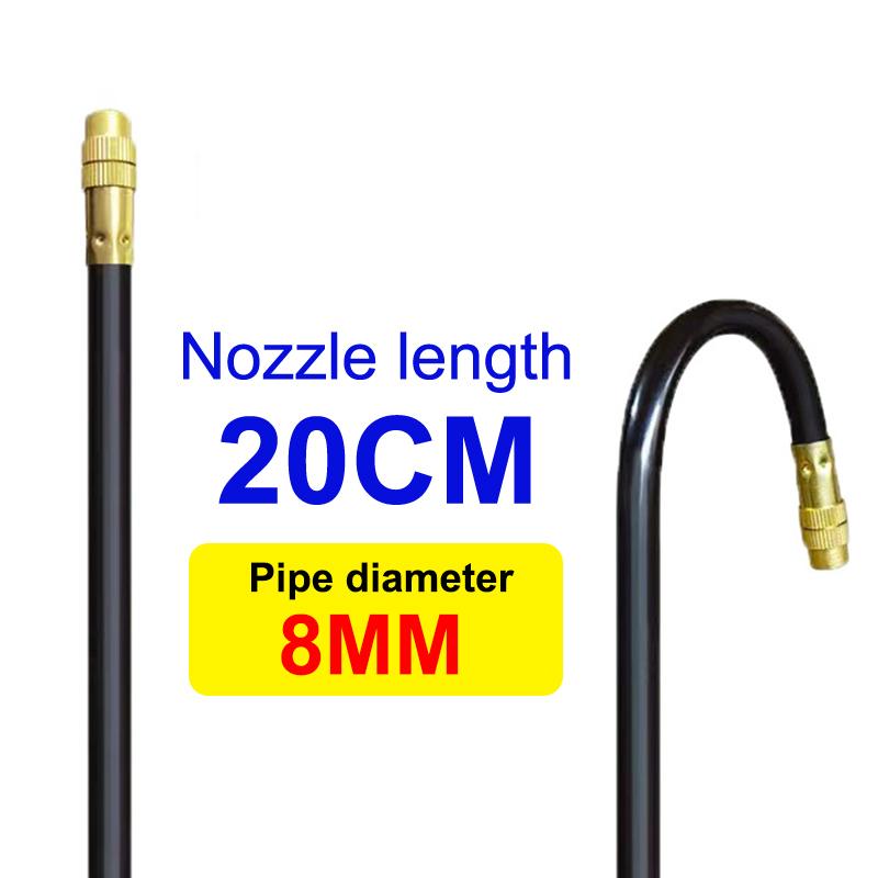 5 Bucăți 20/30Cm Cotitură 360° Duze de Pulverizare din Alamă Conexiune Rapidă 8Mm Irigare Grădină Udare Automată Atomizor Pulverizator Reglabil