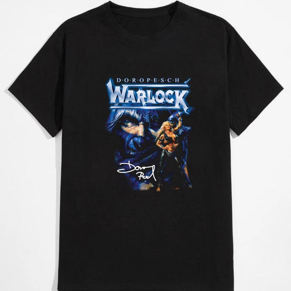Vintage doro pesch warlock black tshirt s5xl S