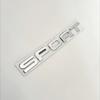 3D Sport Car Trunk Metal Badge Emblem For Car Rear Tailgate Fender Door Adhesive Badge for Land Rover Range Rover Sport FG2