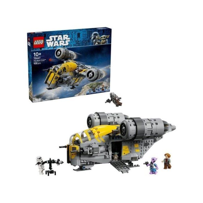 LEGO Star Wars 75447 Le Razor Crest - Jouet de Construction pour Garçon 10 ans - Cadeau