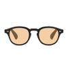 Retro Round Frame Anti-Blue Light Glasses Unisex Outdoor UV-Protective Sunglasses UV400 Ultra-light Eye Protection Eyewear