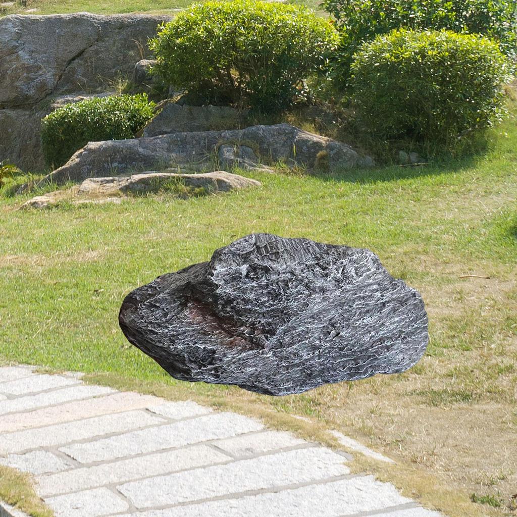 Konstgjord Klipplandskap Naturlig Textur Falsk Stenskulptur för Uteplats Veranda