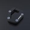 2024 For Moto Guzzi V100 V 100 Mandello S Side Stand Enlarge Kickstand Enlarger Support Extension Motorcycle Accessories