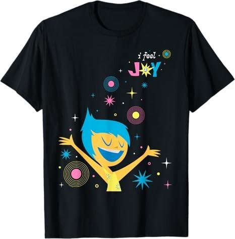 And Pixars Inside Out 2 Happy Emotions I Feel Joy TShirt S