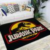 Jurassic Park Dinosaurier-Cartoon-Teppiche, rutschfester Teppich für Wohnzimmer, Schlafzimmer, Fußpolster-Dekoration, Kinderspiel-Bodenmatte