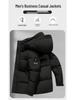 2025 Herren Winter Verdickte Daunen-Pufferjacke – Warm, Lässig, Modisch Kälteschutz