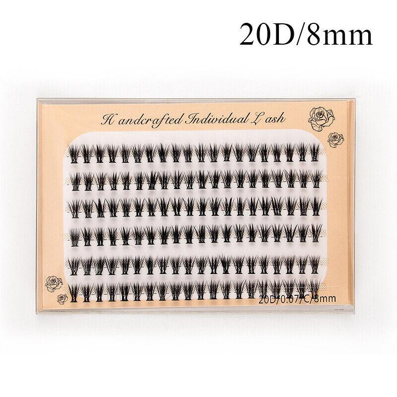 120 Bundles Eyelash Extension Faux Mink Eyelashes Individual Cluster Eye Lashes