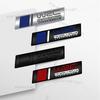 1Pcs 3D Metal WRC Logo Grille Emblem Badge Car Rear Tail Bumper Trunk Sticker For VW Hyundai POLO GOLF Toyota Honda Citroen