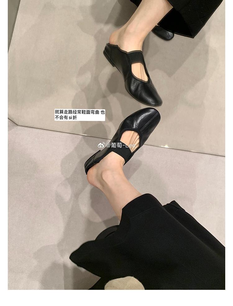 

Мама-виноград имеет тот же стиль в наличии~ Овечий узор французский круглый носок эластичный ремешок универсальные и удобные туфли Мэри Джейн женские весенние ан 40