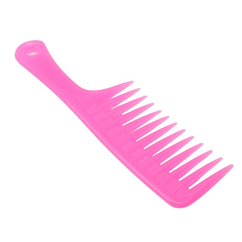 1 Pettine Antistatico a Denti Larghi Pettine da Salone per Shampoo per Capelli Spessi Capelli Lunghi e Capelli Ricci
