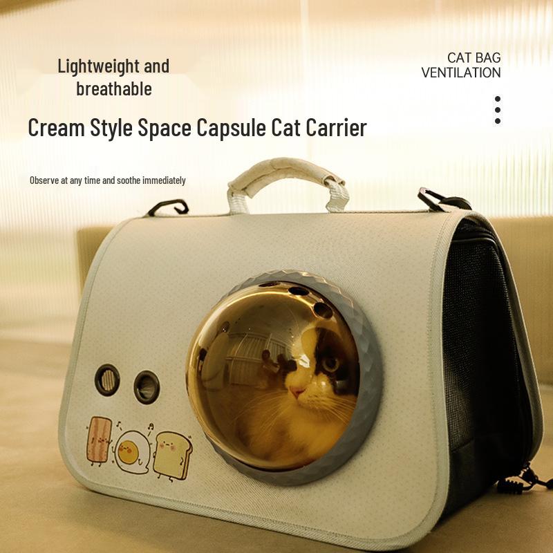 Transparent Crossbody Cat Carrier Handbag