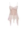 Korean Polka Dot Tube Top Suspender Vest Women's Summer New Kinked High-end Irregular Hem Casual Top Tide