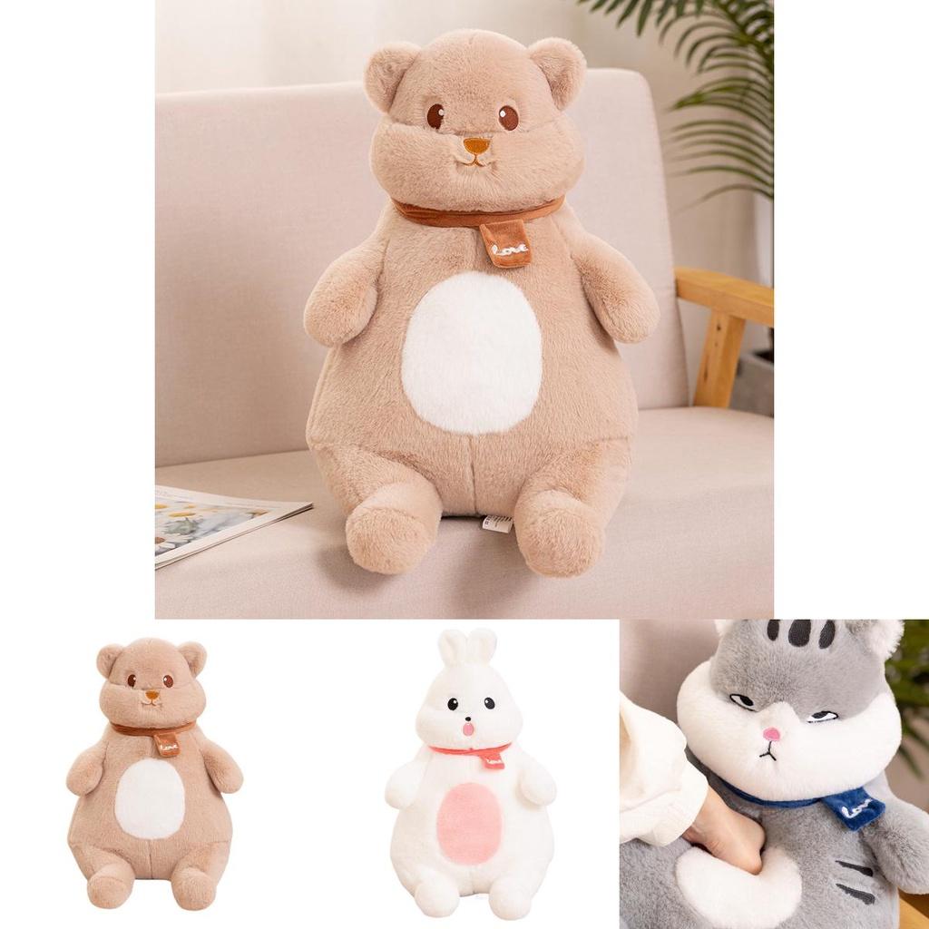 Cute Forest Friends Plush Toy Vivian Bear Leo Fox O Bubble Rabbit And Winky Cat 40cm Height