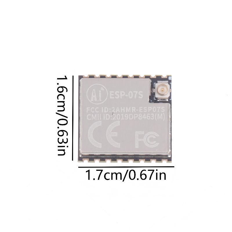 

High Quality ESP8266 Remote Serial WIFI Wireless Model ESP-07 ESP-07S Model Smart System Adapter