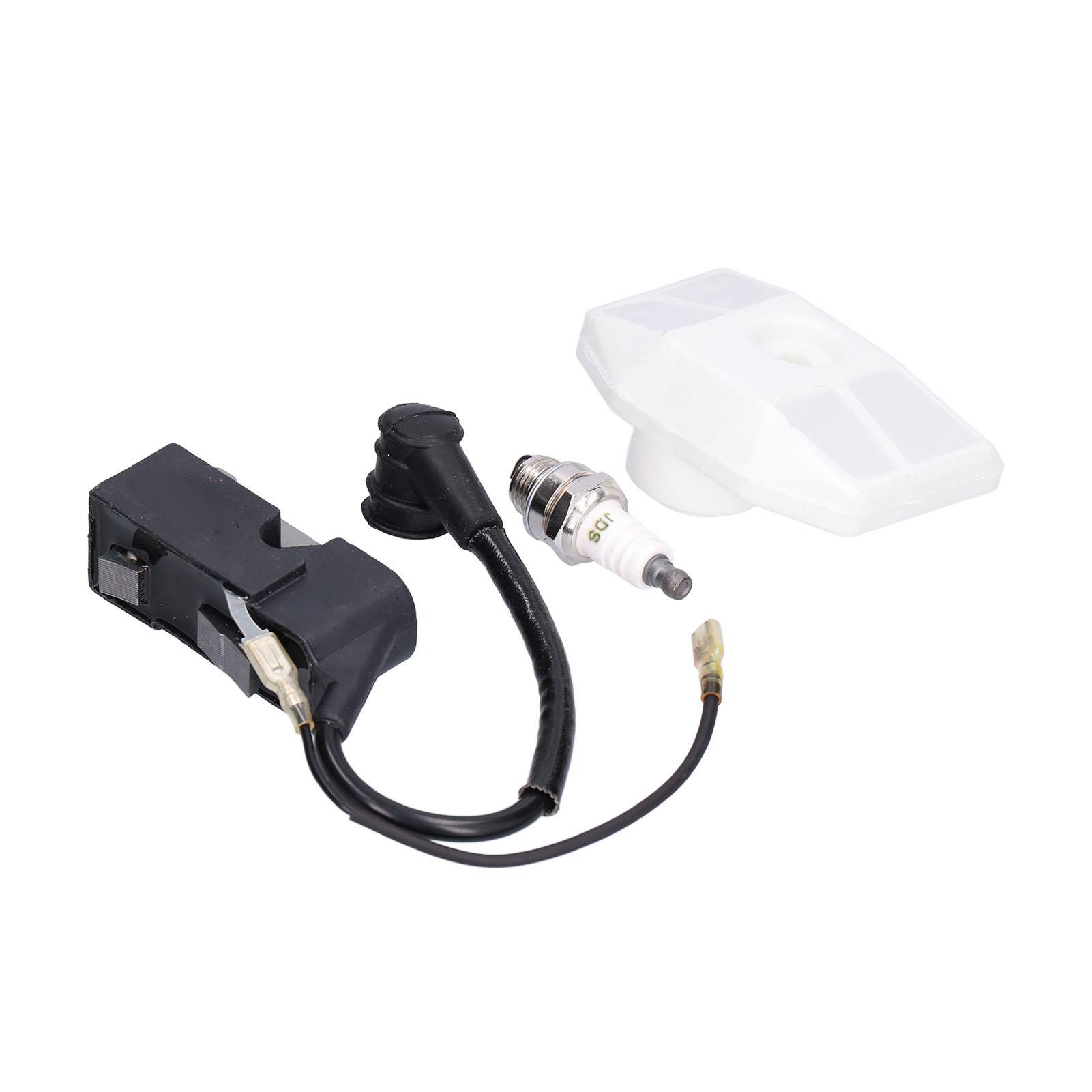 

Комплект катушки зажигания и воздушного фильтра, износостойкие катушки зажигания для бензопилы 4500 5200 5800 45cc 52cc 58cc