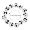 Fashionable Halloween Wood Bead Bracelet Pumpkin Spidererb Funny Face Bangle Hand Link Chain for Women's Accessories