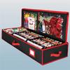 Good-Gift Wrap Organizer Bag Wrapping Paper Storage Bag Useful Pockets For Xmas Accessories Underbed Storage For Decorations