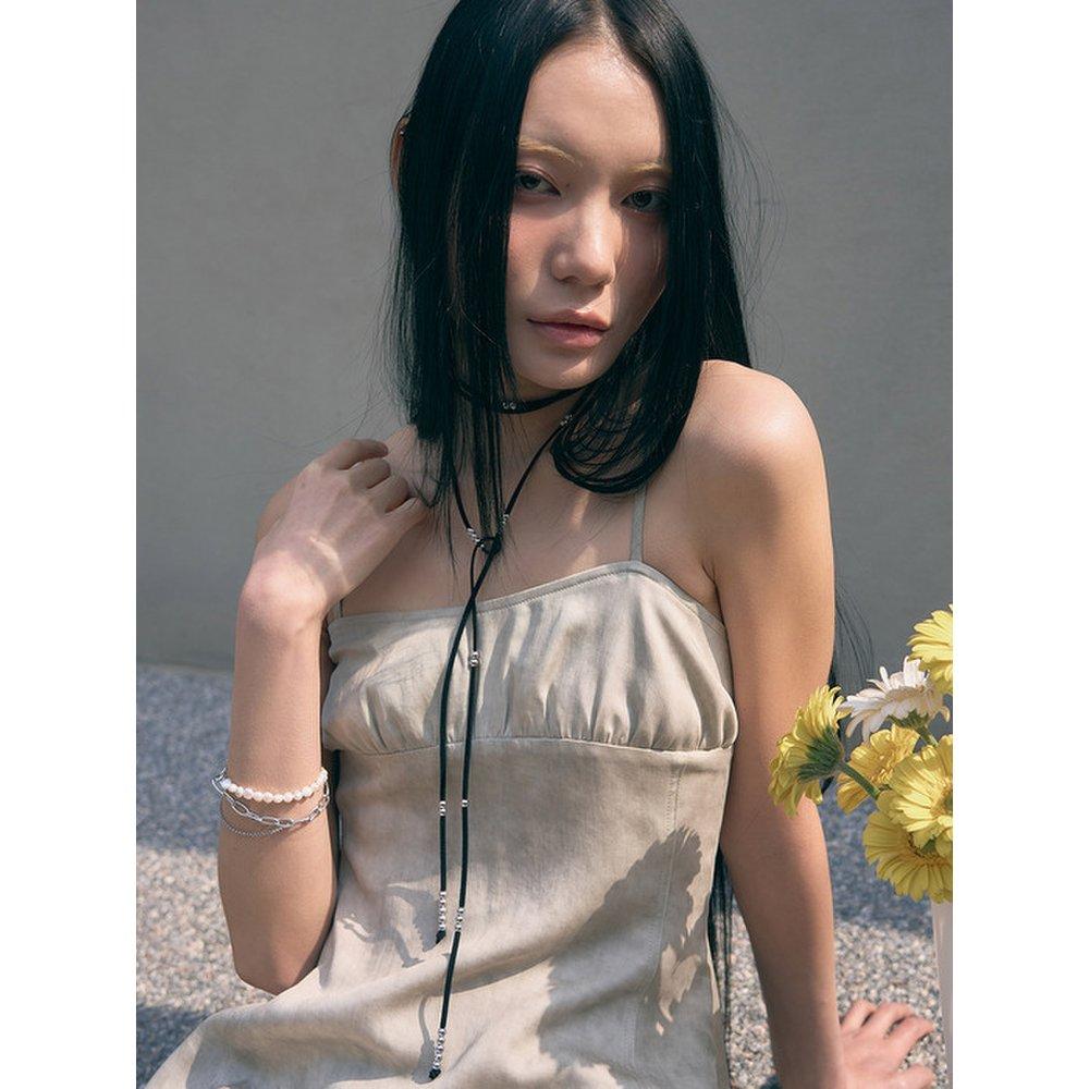 Layered Suede Necklace [Black]