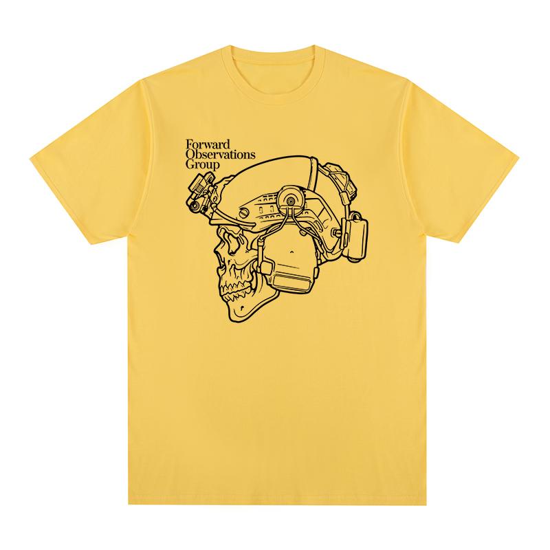 Forward Observations Group T-shirt Classic Teenager Graphic Death Skeleton Satan Cotton Men T shirt New TEE TSHIRT Womens Tops