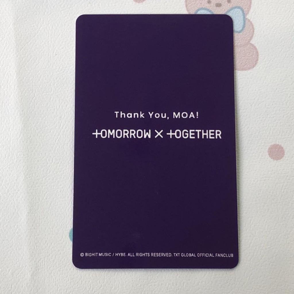 [USED] TXT 2024 MOA Membership FC Hueningkai Trading Card