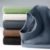 FIRS Men's Far Infrared Machine Washable Crew Neck Knit Sweater