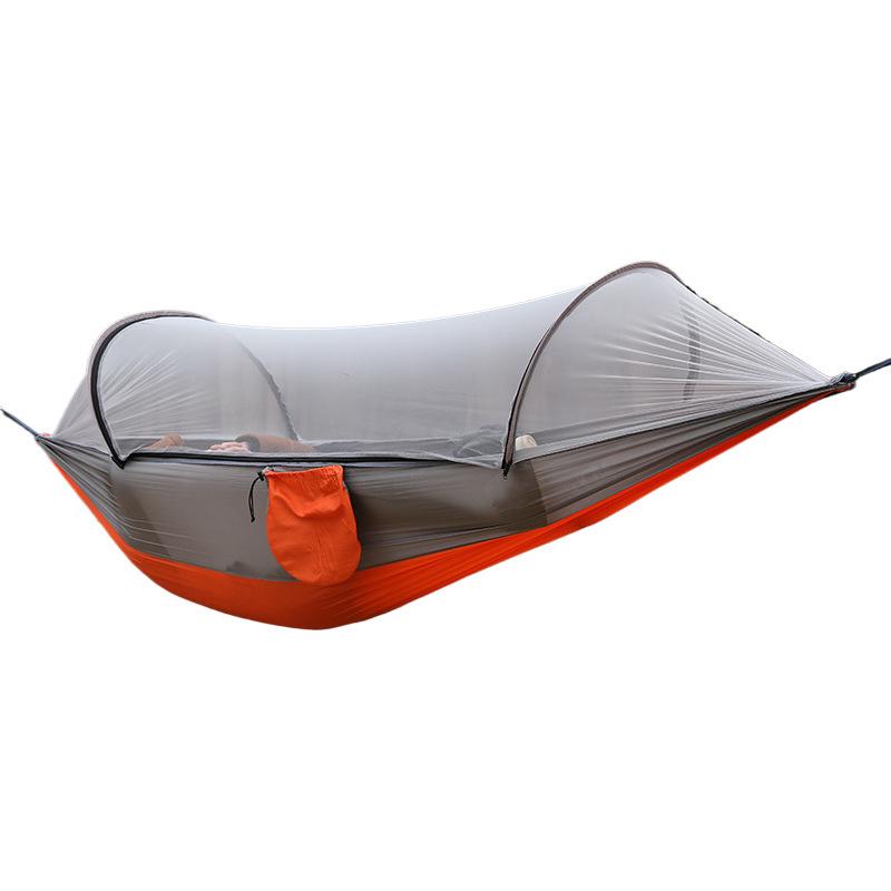 Quick-Open Mosquito-Repellent Hammock with Nisi Fabric for Outdoor and Home Use